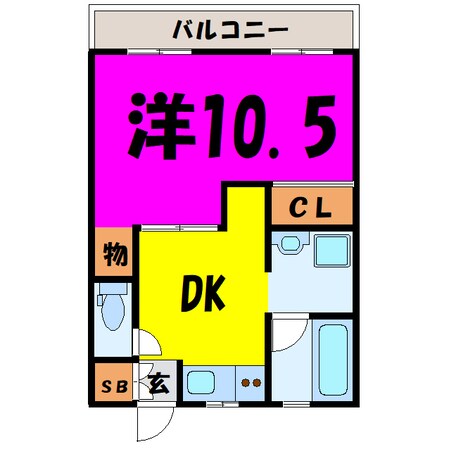 玉田ビルの物件間取画像